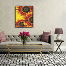 Flower 5D DIY Full Round Drill Diamond Painting Cross Stitch Crafts (B2363)