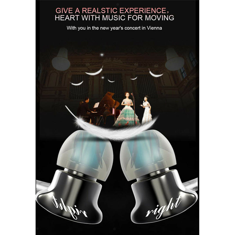 In Ear Sport Earphone Headphone with Mic and in-line Control for Gaming Working