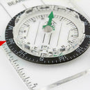 Scouts Military Compass Scale Ruler Baseplate Mini For Camping Compass I9Y8 N7R6