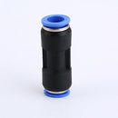 5 Pcs Straight 2 Ways Coupler Quick Joint Push in Fittings 12mm Tube I9U9