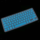 / English Silicone Keyboard Skin Cover for Dell XPS13 9350/9360 Blue