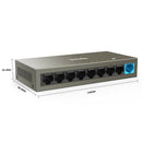 For IP Surveillance Projects Tenda TEF1109DT 9 Port 10/100Mbps Ethernet Switch