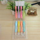 8X Multicolour Aluminum Crochet Weave Craft Yarn Hook Knitting Needle S GTX