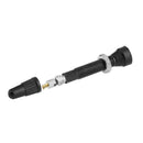 1 Pair MTB Road Bike Aluminum Alloy Tubeless Presta Valve Stems (Black)
