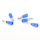 high quality 50 pcs blue male female bullet connector crimp terminals wiring  Z