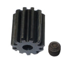 AX30722 Black Steel Motor Pinion Gear 11T for Axial EXO 1/10 4WD Terra Buggy