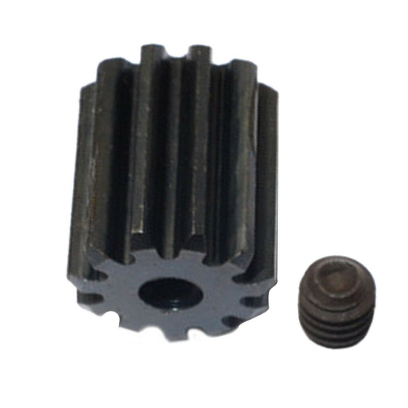 AX30722 Black Steel Motor Pinion Gear 11T for Axial EXO 1/10 4WD Terra Buggy
