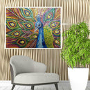 5D DIY Special-shaped Diamond Painting Peacock Cross Stitch Embroidery Kit