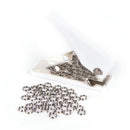 Professional Dart Flight Punch+50pcs Dart's Shaft Metal Ring Darts Accessory  Z