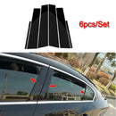 Piano Black B+C Pillars Cover Trim Molding 6pcs Fit for Buick Lacrosse 201 IUZ