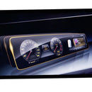 2Pcs Full Cover Car Navigator Dashboard Screen Protective Film for Benz E C