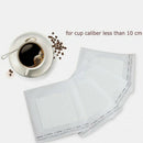 150 Set Combination Coffee Filter Bags and Kraft Paper Tea Coffee Storage B