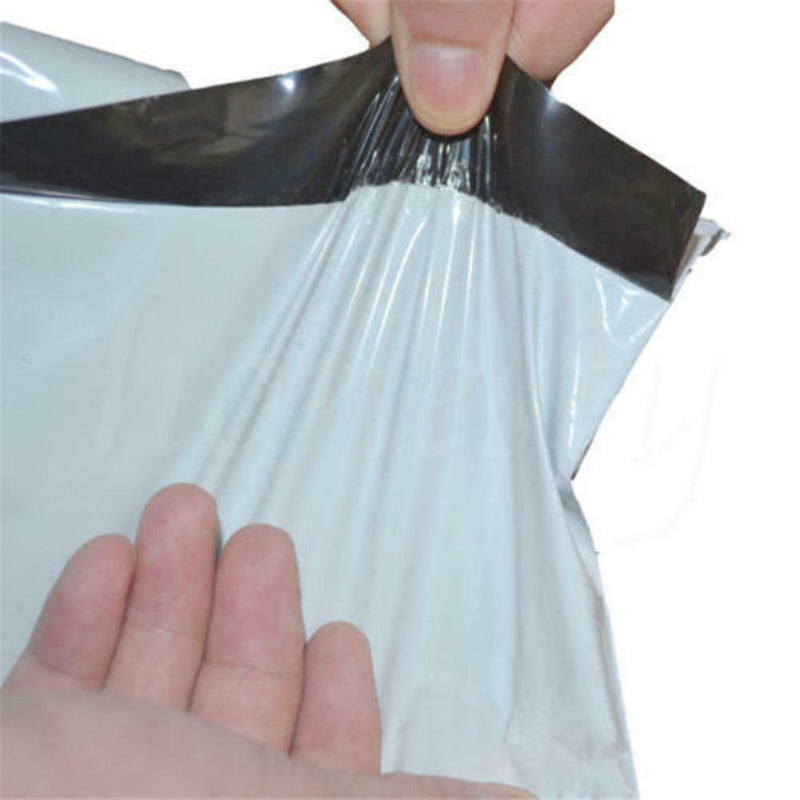 100x Postal Bags Mailers Package  Strong Poly Bag Mailing 14cmx26cm B6M9
