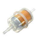 Universal Motorcycle Car Inline Fuel Petrol Filter Fits 6mm 8mm Pipes for Fuel