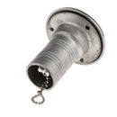 Boat Deck Fill/Filler Keyless Cap 1-1/2 (38mm) 316 Stainless Steel Water