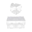 2x Pet Aquarium Tank Guppy Double Breeding Breeder Rearing Trap Box