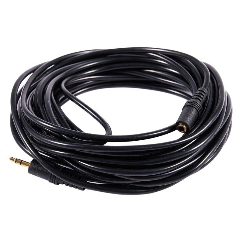 32Ft/10M 3.5mm IR Repeater Extension Cable Extender Wire for Infrared Recei L5S9