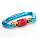 25KN Professional Safety Master Lock D Buckle Climbing Carabiner Equipment