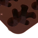 Silicone Snowman Cake Chocolate Mold DIY Fondant Cookie Baking Tool
