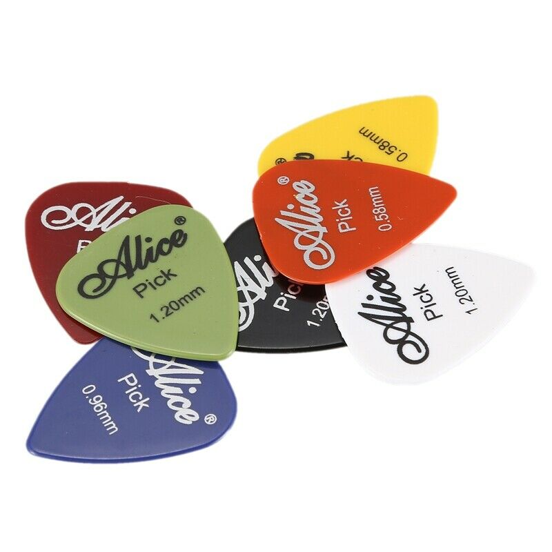 Alice 100 x Smooth Matte surface ballad guitar paddles