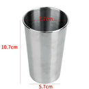 350Ml Stainless Steel Mugs Tumbler Pint Cups Outdoor Camping Travel Mugs Dr