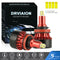 Pair H11 H8 H9 1800W 270000LM 4-Sides LED Headlight Kit Hi/Lo Power Bulb 6000k U