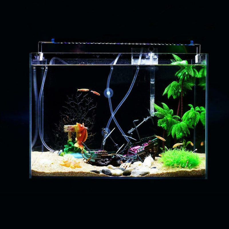 Large Wreck Boat Sunk Ship Destroyer Aquarium Ornament Fish Cave Decor Tank Y4E2