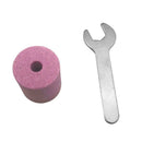 Corundum Wheel Drill Bit Sharpener Wear Resisting Grinding w/ Spanner Set