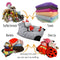 Modern stuffed storage bean bag storage as chair portable children's clothi X7J9