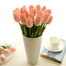 31Pcs Tulip Artificial Flower Artificial Bouquet Real Contact Flower for Fa