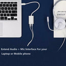 CableDeconn A0403 USB-C to 3.5mm AUX Stereo Mic 5.1 Channel Sound Card Cord