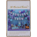beautiful Mermaid theme Party banner Decorations Hanging Mermaid Birthday fa-OZ