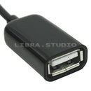 Brand New Black Micro USB Host OTG Adapter Cable for Android Cell Phones