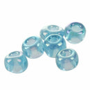 1200Pcs 2mm blue Round Czech Glass Seed Spacer Loose Beads Jewelry DIY Maki X7I7