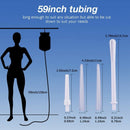 2000Ml Constipation Flusher Feminine Hygiene Enema Bag Sets For Colon Clean A5D2