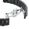 Stainless Steel Wristband & Butterfly Closure for HUAWEI Watch Black
