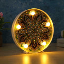 DIY Special Full Drill LED Diamond Painting Light Mandala Cross Stitch Lamp