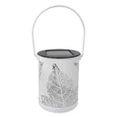 Metal Rattan Outdoor Solar Hanging LED Light Garden Yard Decoration Lamp
