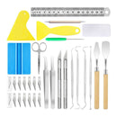 39set Craft Vinyl Weeding Tools Set Basic Vinyl Tool for Cricut Cameos Lettering