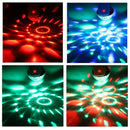 Led Car Usb Atmosphere Light Dj Rgb Mini Colorful Music Sound Lamp Usb-C Ph A9G6