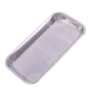 Stainless steel medical surgical tray dental dish lab instrumenttools22X12X2cmBX