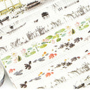 Set of 8 Decorative Japanese Washi Masking Adhesive Tape -Chinese Classical K5I8