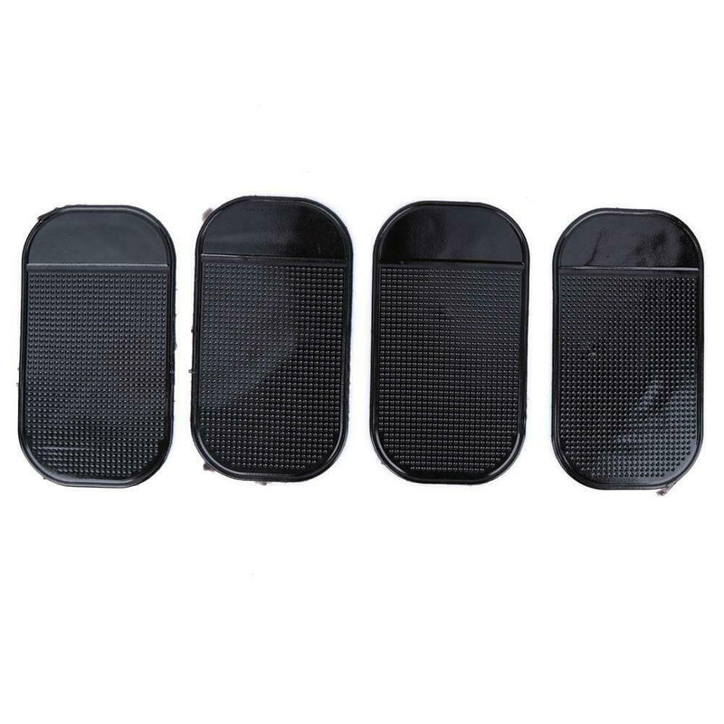 4pcs Black Magic Sticky Pad Anti Slip Mat Car Dashboard for Cell Phone