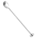 Stainless Steel Cocktail Bar Spiral Pattern Drink Shaker Muddler Mixing Spoo Ew