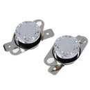 2 x KSD301 120C Celsius Temperature Control Switch Thermostat N.C S2G2