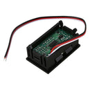 Mini voltmeter tester Digital voltage test battery DC 0-30V red auto car A8K7