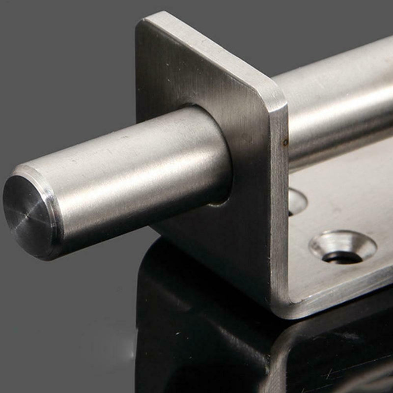 Stainless Steel Door Latch Sliding Lock Barrel Bolt Latch Gate Safety Lock