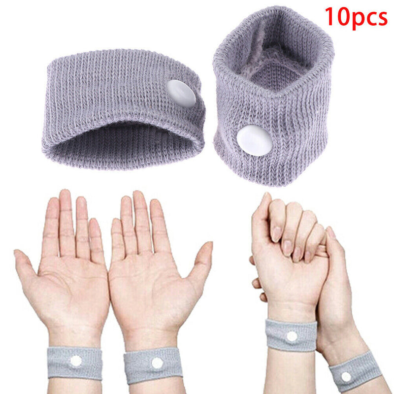 10x SEA BAND Motion Sickness Wristband Nausea Relief Travel Boat Car 5 Pai Tw Ew