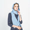 Winter Hat Women Knitted Hat Scarf Cap Warm Beanie Hoodie Hooded Scarf