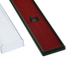 Rectangle Case Pen Storage Box Stationery Organizer School OfficeUse TranspareJR